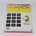 Vintage 1984 Lite-brite Dungeons   Dragons Set Of 10 Sheets Hasbro