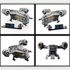 New 6187 Pcs Mandalorian Razor s Crest Spaceship Building Block Set Unbranded