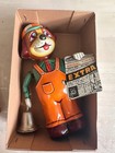 Vintage Japanese Tin Toy Dog Wind Up Showa Era