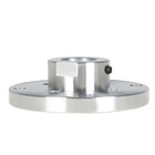4-inch Steel Wood Lathe Face Plate  1 Inch X 8 Tpi Threaded With Set Screws