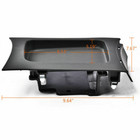 New Fit For 2011-2017 Dodge Charger Shifter Console Tray Bezel 1rn52aaaac Black
