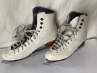 Riedell Figure Ice Skates Girls Junior Size 3  1 2 M Club 2000 Blades