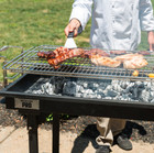 Heavy-duty Outdoor Portable Charcoal Grill W  Removable Legs And Cover 60  Steel