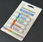 4 Pc Boomboom Nasal Inhaler Stick Energy Boost Focus Aromatherapy Essential Oil