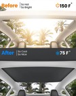 Reevaa 2026 Upgraded Tesla Model 3 Sunshade Roof  no Gaps  No-sagging  Model 3 A
