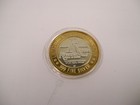 1993 Riviera Casino Crazy Girls Silver Strike  10 Gaming Token  999 Fine Ys7357
