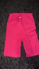 Lululemon Women   s Athletic Skort Pink Solid Pull-on Stretch Elastic Waist 4