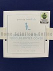 Pottery Barn Kids Organic Cotton Percale Toddler Duvet One Size Navy Blue  9996k
