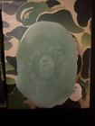 Bape A Bathing Ape Green Stone Paperweight W  Original Camo Box