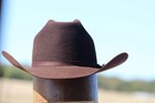 Resistol Br 17 5 Beaver Size 7  Chocolate  Red Liner  3 5    Brim  5    Crown
