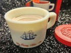 Old Spice Pottery Glass Shaving Mug Collectible W  Unused Soap Original Box Rare