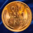 1955 S Lincoln Wheat Cent Choice Bu 1c Brilliant Uncirculated Obw Superb Detail