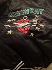 Green Day Saviors Tour Official Merchandise Rare Satin Bomber Jacket Mens Large