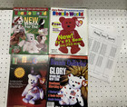 Vintage Beanie Babies Price Guide Magazine Lot 4 Issues 1998-1999 Ty Collecting