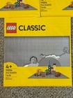 New Lego 3-pack Classic Gray Baseplate 48x48  15    X 15     Stud Foundation  11024