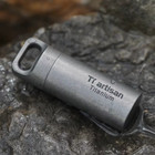 Titanium Mini Pill Box Waterproof Sealed Edc Travel Pill Holder Medicine Case