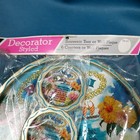 Vtg New Sealed Set Hawaii Aloha Steel Tray   Coasters Wall Hangs Hula Girl Flowe