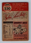 1953 Topps  230 Johnny Lindell Low Grade Vintage High   Baseball Card