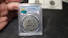 1776 Continental Currency Pewter  1 Eg Fecit Newman 3-d Pcgs Ms 62 Cac Pop 1 0