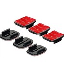 6x Genuine Gopro Flat   Curved Adhesive sticky Mounts All Gopro Cameras Official