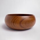 Danish Teak Bowl Small Skinny Made In Denmark Mid Century Modern Vintage 5   d