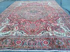 10x13 Or 9 8 X 12 9 Veg Dye Antique Heriz Rug Vintage Serapi Tribal Caucasian