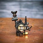 Hybrid Rotary Tattoo Machine  Adjustable Stroke 1mm - 7mm High Precision 