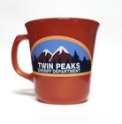 Twin Peaks Sheriff Department Mug Cup Rr Diner David Lynch Dale Cooper Merch