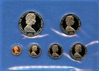 1974 British Virgin Islands 6 Coin Franklin Mint Silver Proof Set W coa box 