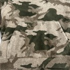 Cabela s Fleece Hooded Pullover Outfitter Camo Medium
