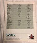 Kubota Diesel Tractor B20 l35 Product Guide Brochure  new 