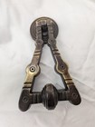 Antique Arts   Crafts Brass Door Knocker Christopher Dresser Design Circa 1890