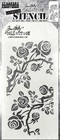 New Stampers Anonymous Tim Holtz 2 Layering Stencils Crest   Thorned Free Usa Sh