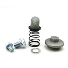 Oil Strainer Cap Drain Plug Bolt Screen Seal Spring For Gy6 50 125 150cc Moped