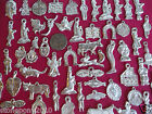25 Milagro Miracle Charms Mexican Folk Art Silver Assorted  Exvoto Ex Voto