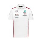 Nwt Mercedes Amg Petronas F1 Team White Polo Shirt  Size Medium Nwt
