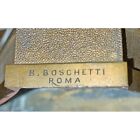 Antique 19th Italy Bronze Candlesticks Candle Holders Signed B boschetti