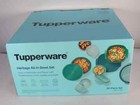 Tupperware Heritage All-in Bowl Set Teal Green 30 Piece Set  bases   Lids tupper