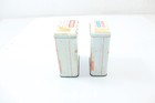 Vintage Collectible Advertising Tins Lot Of 4 Band-aid  Bugler  Ex-lax