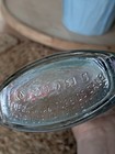 Vintage Schenley Whiskey Liquor Embossed Glass Bottle Decanter Cork Top
