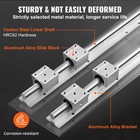 2pcs Sbr Linear Guide Rails 800-2200mm With 4 Bearing Blocks For Cnc