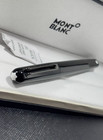 Nib Montblanc M Marc Newson Rollerball Pen Glossy Black Mb117149 Full Set