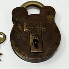 Vintage Brass Lock W 2 Keys - Admiralty  2 Jared Old English Jas  morgan   Son 