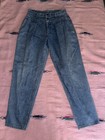 Vintage 1980s Lee Women   s Jeans With Pleats Size 27 Waist