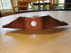 Antique Victor Victrola Vv-xvii Needle Cup Needle Holder Mahogany Curved Project