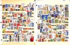 Canada Stamp Collection On 12 Stock Pages  Nice Lot Unchecked  sc 