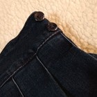  garanimals Girls Denim Skort Pleated Dark Wash Button Details