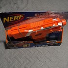 Nerf N-strike Elite Stryfe Orange 6 Blue Dart Motorized Blaster Gun - New In Box