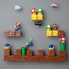 Super Mario Bros Refrigerator Magnets Resin 3d Stickers For Fridge Decor