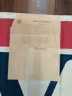 Orig Wwi 1918 V For Victory Liberty Industrial Loan Honor Emblem Banner Unused